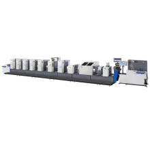 ZX-320 Multicolor Label Offset Printing Machine With UV Dryer For Sales